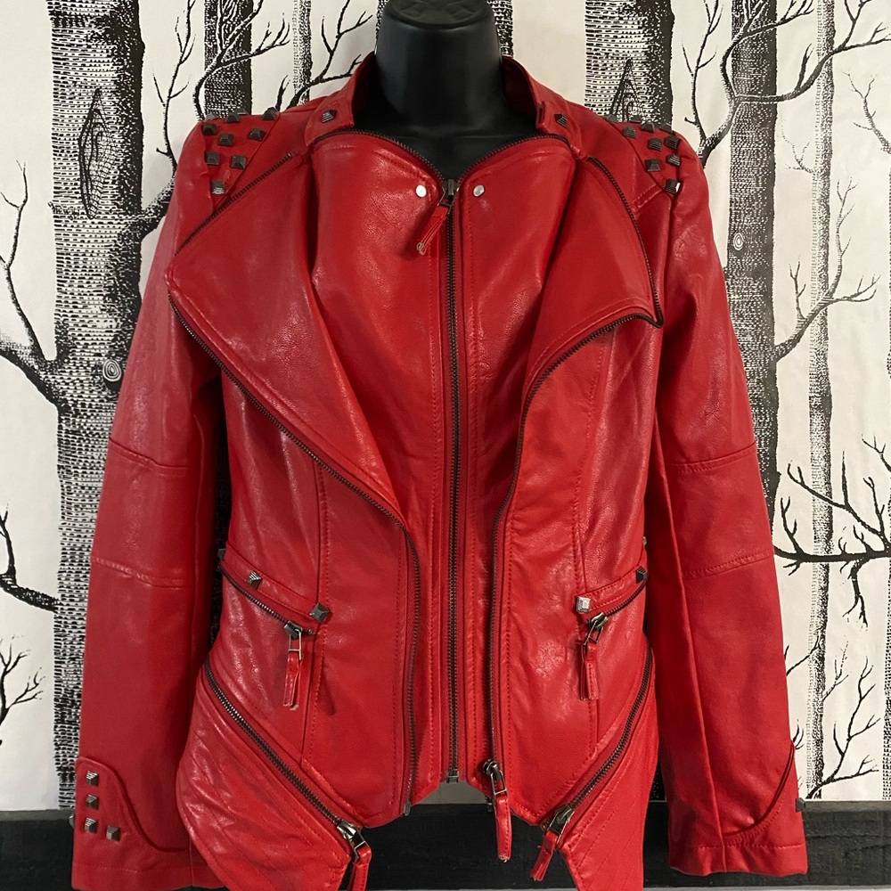 Red Leather Jacket